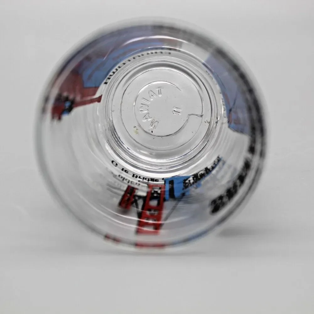 Vintage San Francisco Shot Glass Cable Car Golden Gate Bridge Chinatown Barware